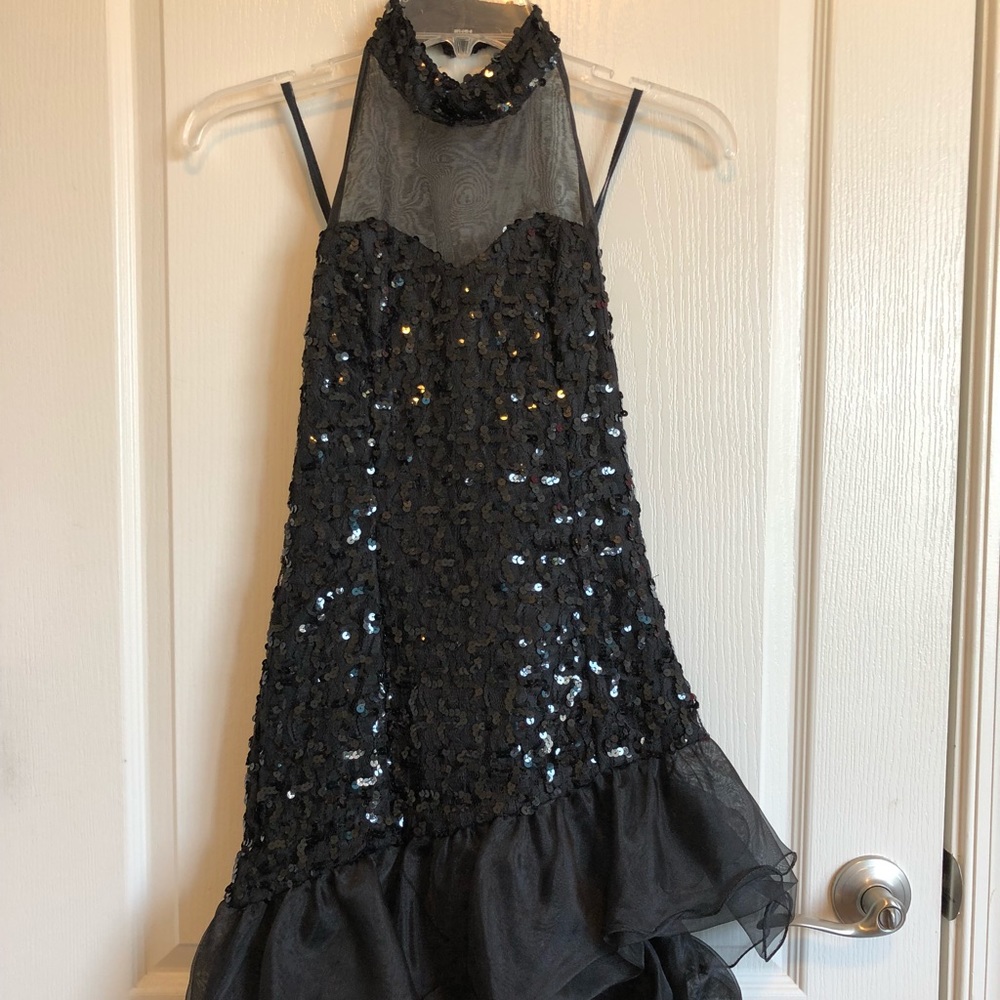 Little black dress! Tight and cute!